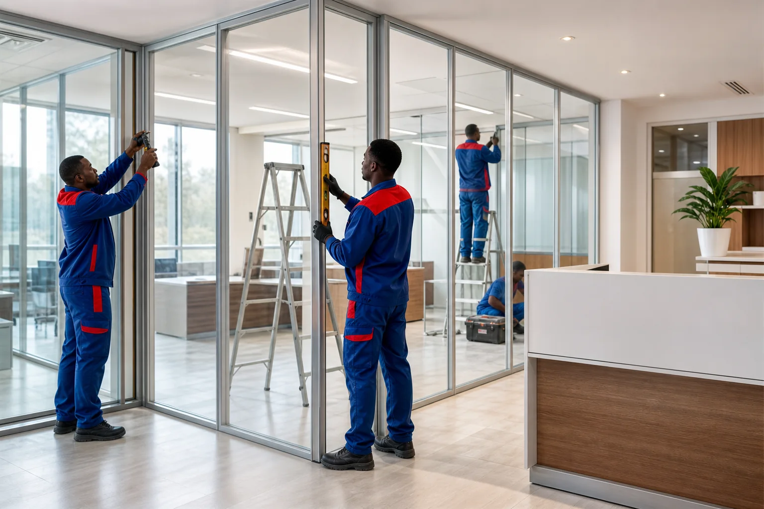 Office Partitioning & Glass Cubicles