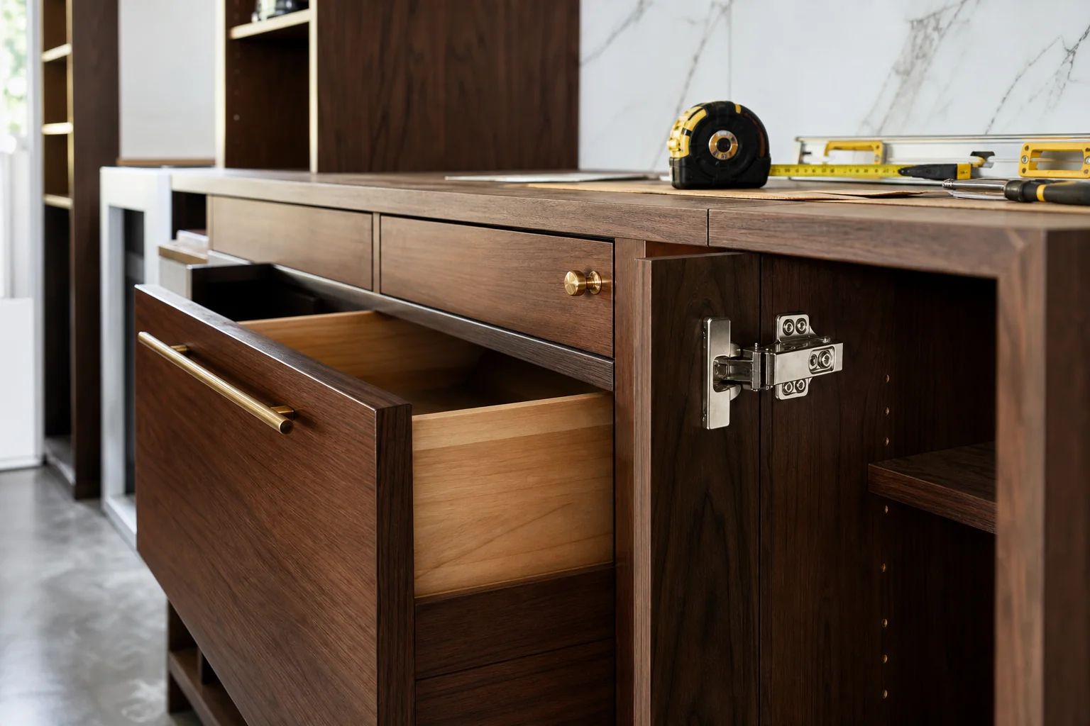 Joinery finishing detail